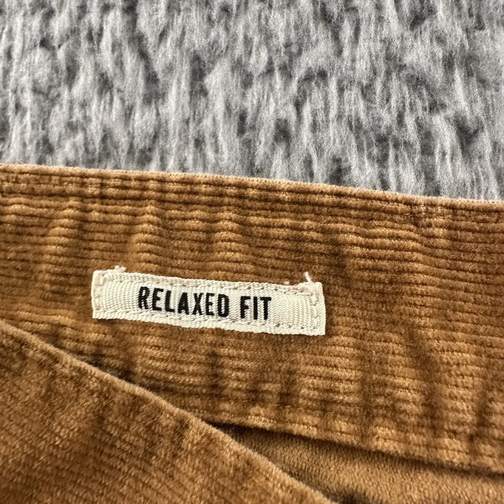 Todd Snyder Corduroy 5 Pocket Chino Pants Mens 34x32 Brown Relaxed Straight Leg